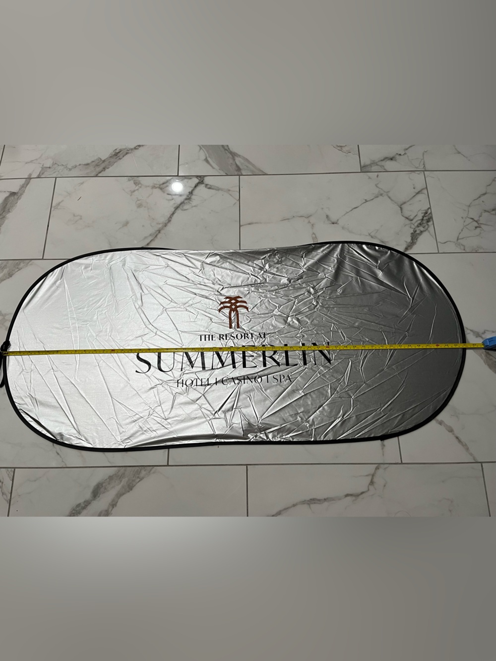 “The Resort At Summerlin”. Branded Silver Car Sunshade—Brand New